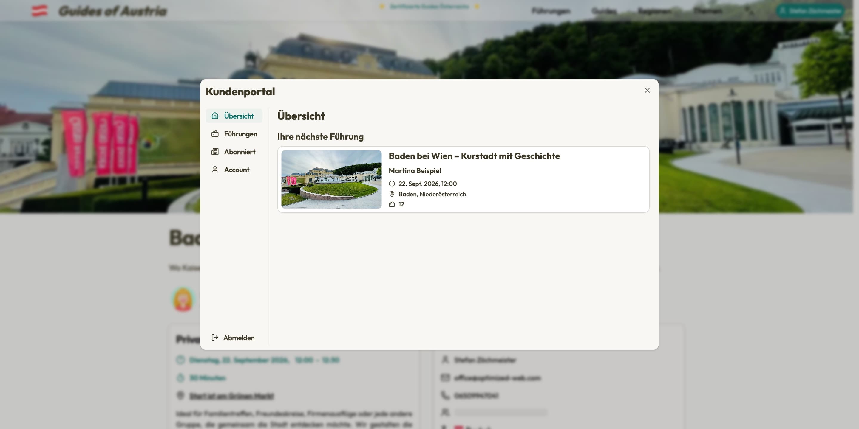 Kundenportal - Leistung von Optimized-Web